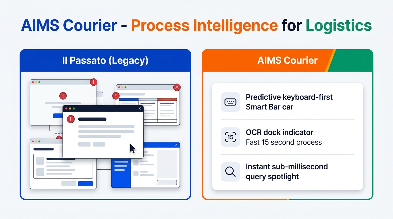 AIMS Courier Process Intelligence Board